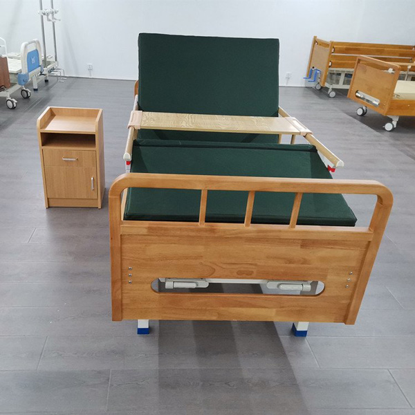 北京定制养老院护理床直销,木质老人床